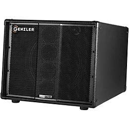 Open Box Genzler Amplification BA12-3 SLT 1x12" with 4x3" Line Array Slanted Bass Speaker Cabinet Level 1 Black
