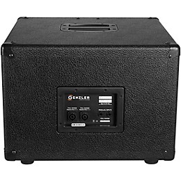 Open Box Genzler Amplification BA12-3 SLT 1x12" with 4x3" Line Array Slanted Bass Speaker Cabinet Level 1 Black