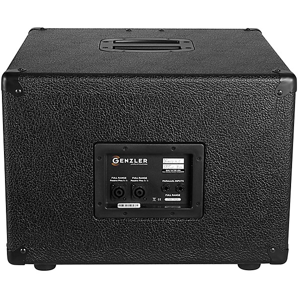 Open Box Genzler Amplification BA12-3 SLT 1x12" with 4x3" Line Array Slanted Bass Speaker Cabinet Level 1 Black