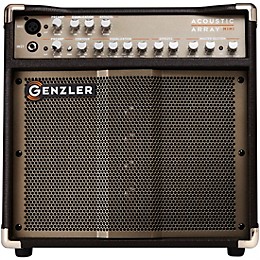 Open Box Genzler Amplification Acoustic Array Mini AA-MINI 100W 1x8 with 4x1.5 line array Acoustic Guitar Combo Amp Level 1 Brown