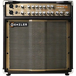 Open Box Genzler Amplification Acoustic Array PRO 300W 1x10 with 4x3 Line Array Acoustic Guitar Combo Amp Level 1 Brown