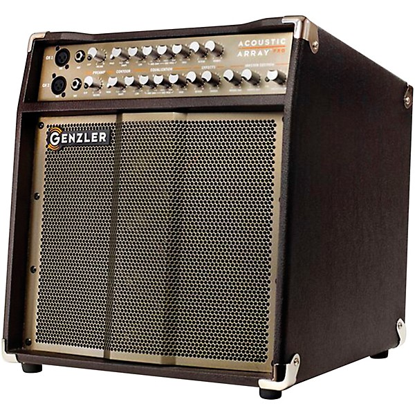 Open Box Genzler Amplification Acoustic Array PRO 300W 1x10 with 4x3 Line Array Acoustic Guitar Combo Amp Level 1 Brown