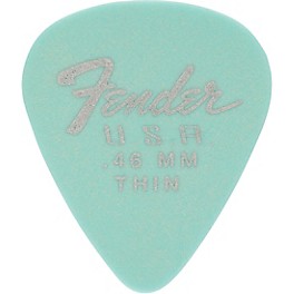 Fender 351 Dura-Tone Delrin Pick (12-Pack), Daphne Blue .46 mm 12 Pack