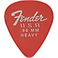 Fender 351 Dura-Tone Delrin Pick (12-Pack), Fiesta Red .96 mm 12 Pack thumbnail