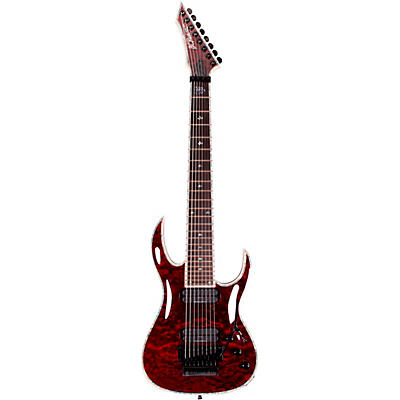 B.C. Rich Shredzilla 8 Prophecy Archtop With Floyd Rose Electric Guitar Black Cherry for sale