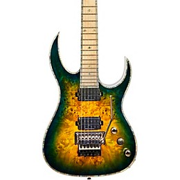 Open Box B.C. Rich Z6 Prophecy Archtop with Floyd Rose Electric Guitar Level 2 Reptile Eye 194744722974