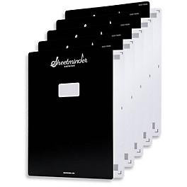 Hal Leonard Sheetminder Soloist Sheet Music Folder 5-Pack