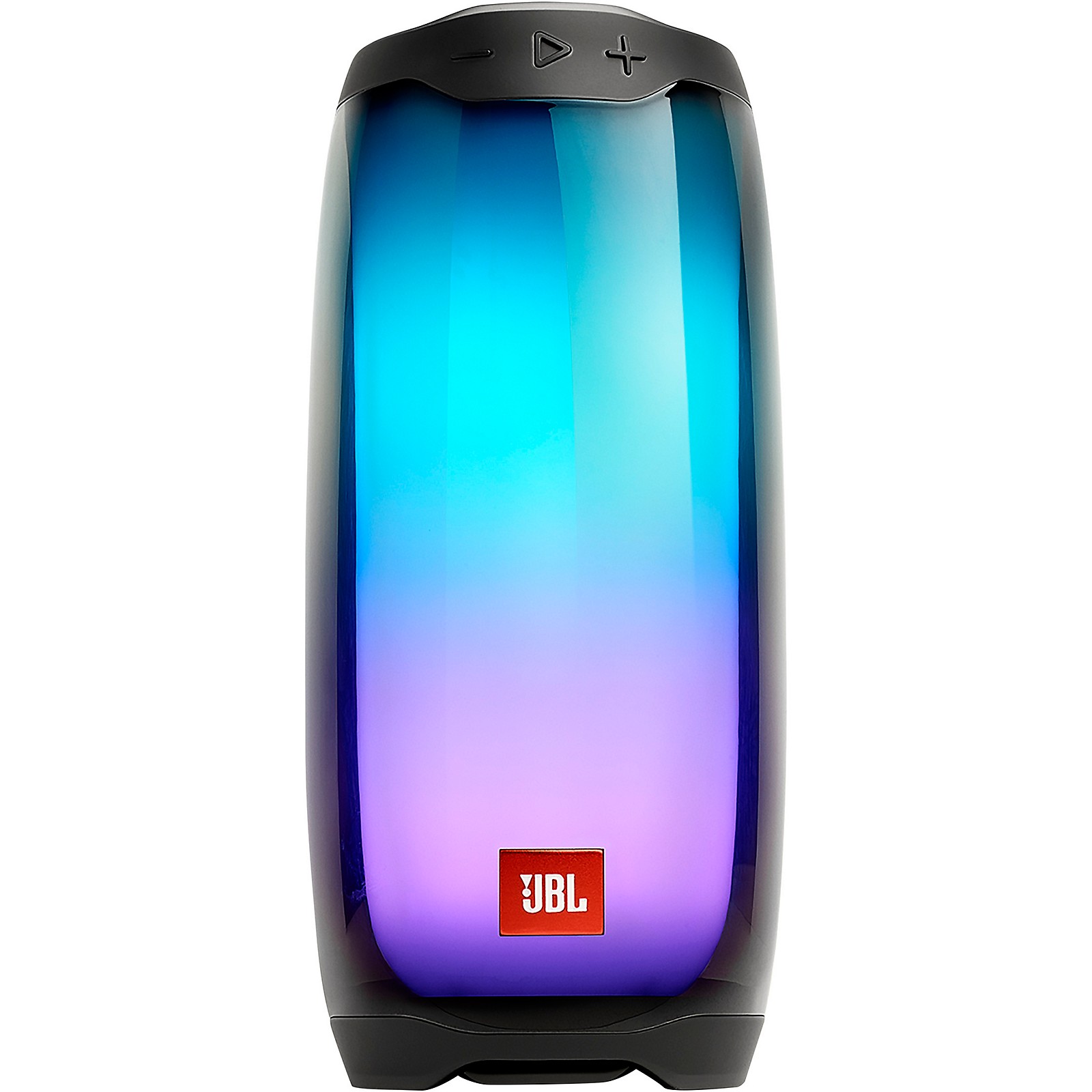JBL Pulse 4 Waterproof Portable Bluetooth Speaker With Built-in Light Show  Black