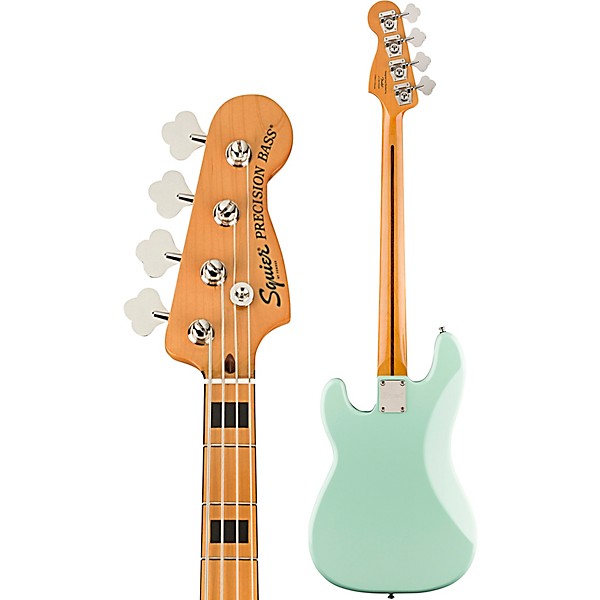 Open Box Squier Limited-Edition Classic Vibe '70s Precision Bass Level 2 Surf Green 197881121259