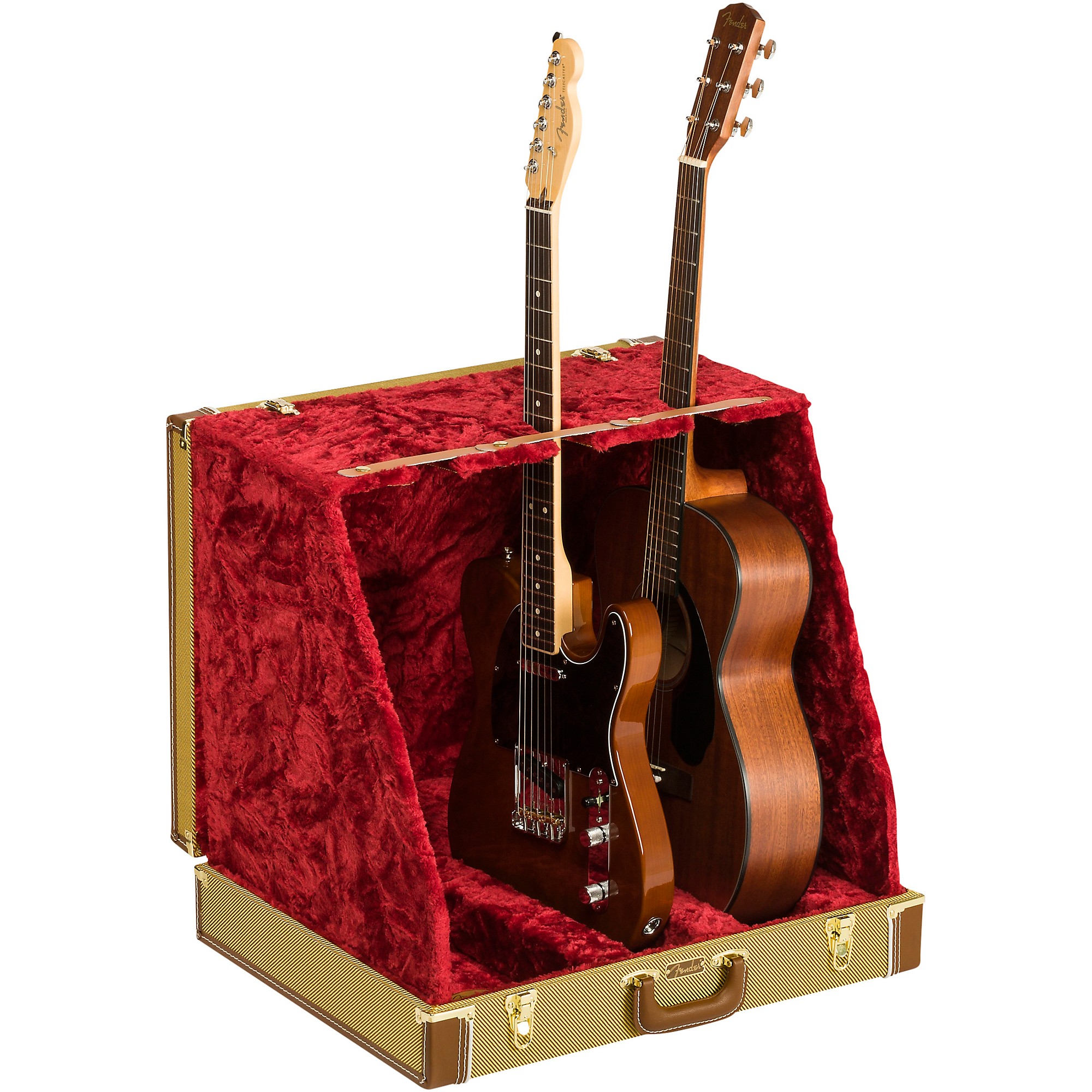 Fender Classic Series 3 Guitar Case Stand Tweed | Guitar Center Fender Classic Series 3 Guitar Case Stand Tweed | Guitar Center