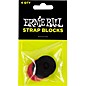 Ernie Ball Strap Blocks 4-Pack, Black and Red thumbnail