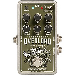 Electro-Harmonix Nano Operation Overlord Overdrive/Distortion Pedal