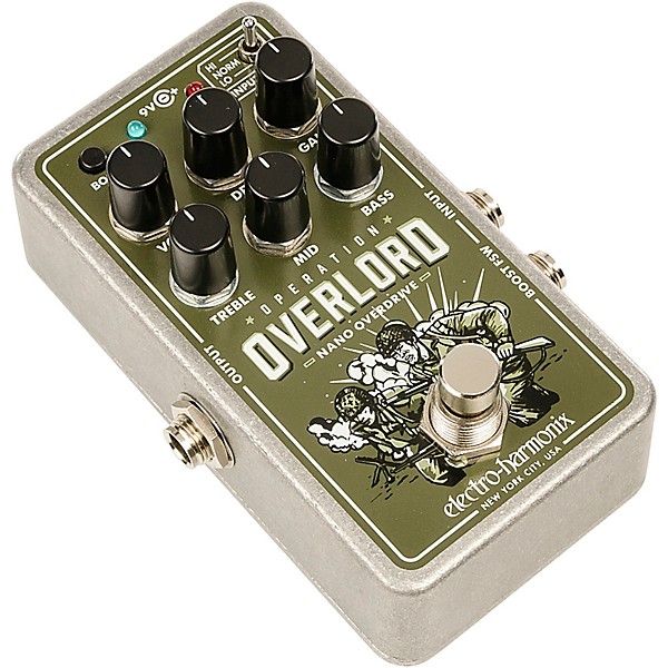 Open Box Electro-Harmonix Nano Operation Overlord Overdrive/Distortion Pedal Level 1