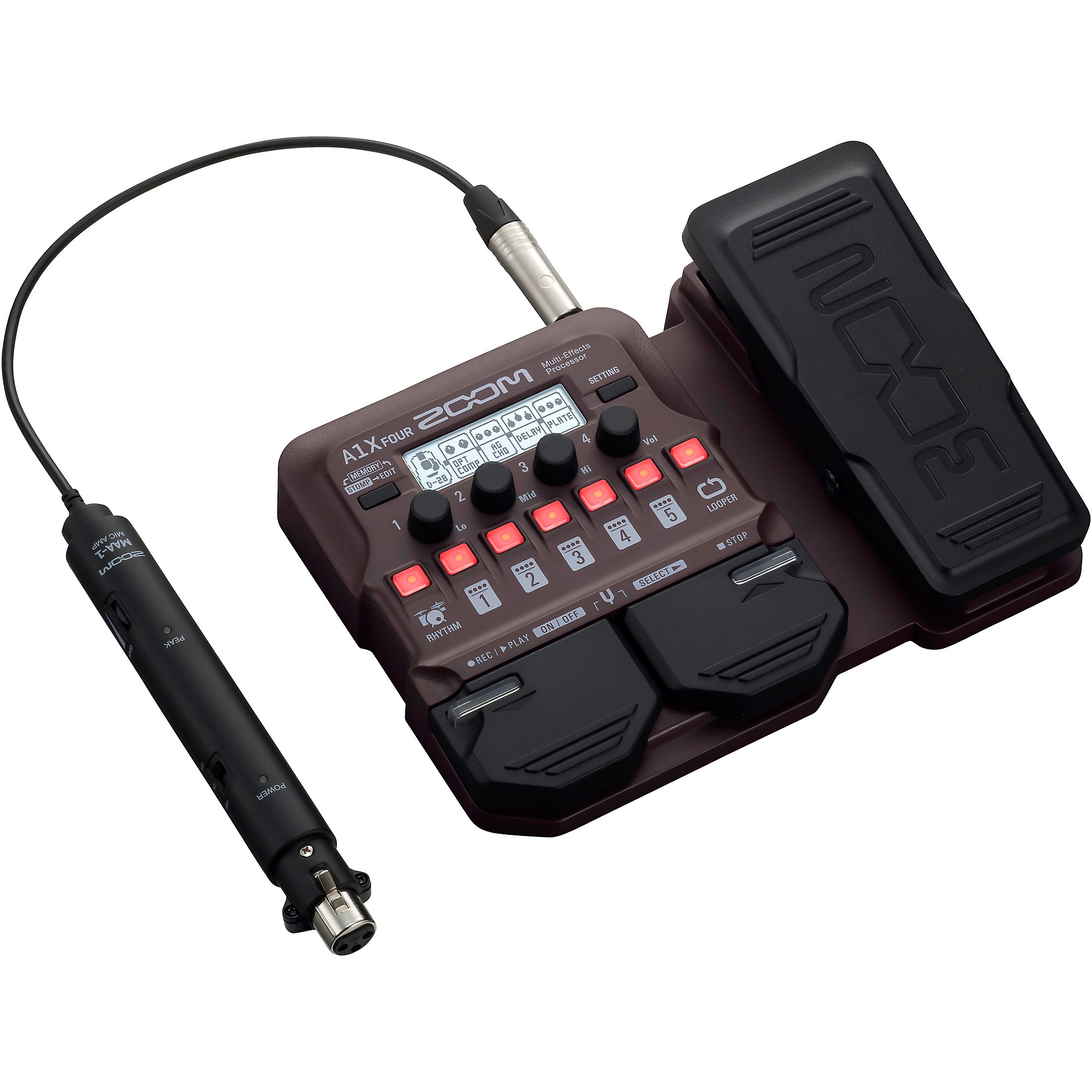 Amazon.com: Zoom A1X FOUR Acoustic Instrument Multi-Effects