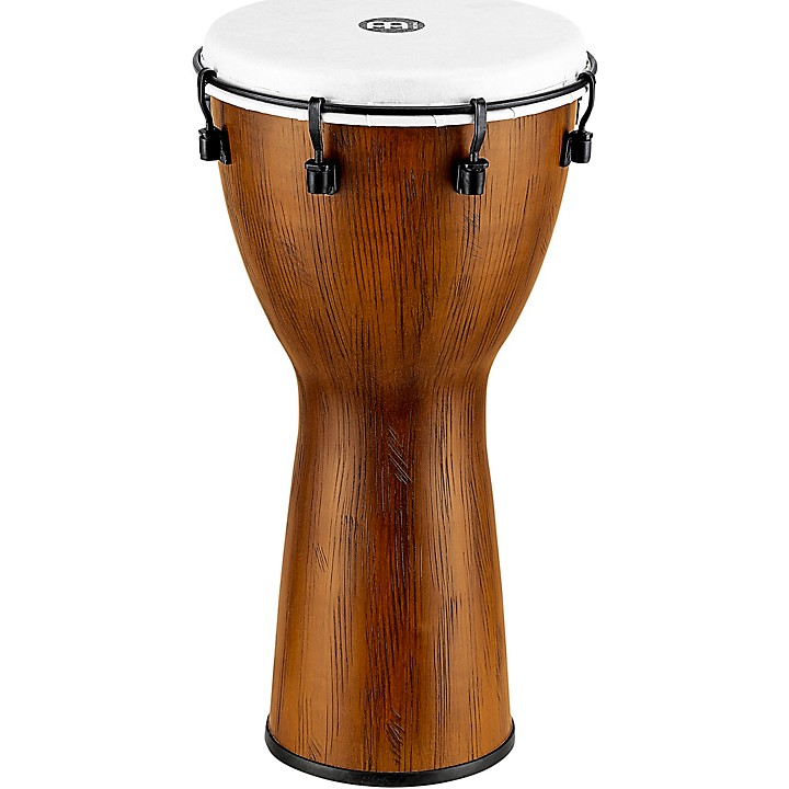MEINL Alpine Synthetic Djembe in Barnwood Finish Guitar Center