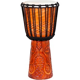 X8 Drums Mother Earth Djembe Drum 10 in.