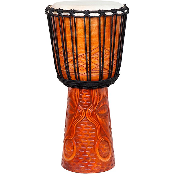 X8 Drums Mother Earth Djembe Drum 10 in.