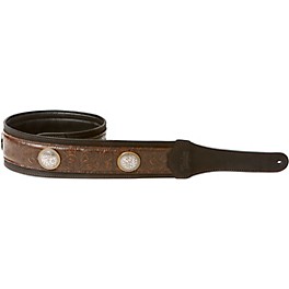 Taylor Grand Pacific Leather Strap, Nickel Conchos Black 3 in. Taylor Grand Pacific Leather Strap, Nickel Conchos Black 3 in.