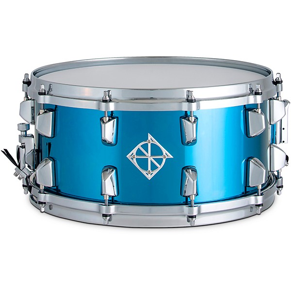 Dixon Artisan Blue Titainium Steel Snare Drum 14 x 6.5 in. Blue