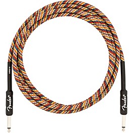 Fender Festival Straight to Straight Instrument Cable... Fender Festival Straight to Straight Instrument Cable 10 ft. Rainbow