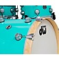 DW 4-Piece Collector's Series Santa Monica Shell Pack With Satin Chrome Hardware Sea Foam Green