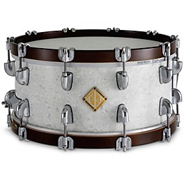 Dixon Classic Hybrid Maple Wood Hoop Snare Dru... Dixon Classic Hybrid Maple Wood Hoop Snare Drum 14 x 6.5 in. Sub Zero White