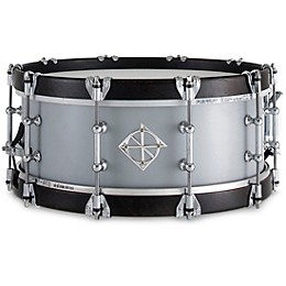 Dixon Artisan Equator Wenge Wood Hoop Snare Drum 14 x 5.5 in. Satin Cool Grey