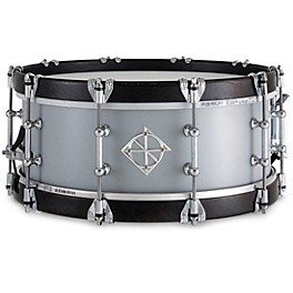 Dixon Artisan Equator Wenge Wood Hoop Snare Drum 14 x 5.5 in. Satin Cool Grey