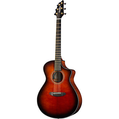 Breedlove Organic Collection Performer Concert Cutaway Ce Acoustic-Electric Guitar Bourbon Burst for sale