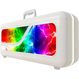 Jupiter MyCase Removable Decal - Trumpet Electric Rainbow