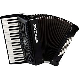 Hohner Bravo III 72 Accordion With Black Bellows Black Hohner Bravo III 72 Accordion With Black Bellows Black