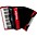 Hohner Bravo III 72 Accordion With Black Bellows Black Hohner Bravo III 72 Accordion With Black Bellows Red