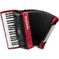 Hohner Bravo III 96 Accordion With Black Bellows Red thumbnail