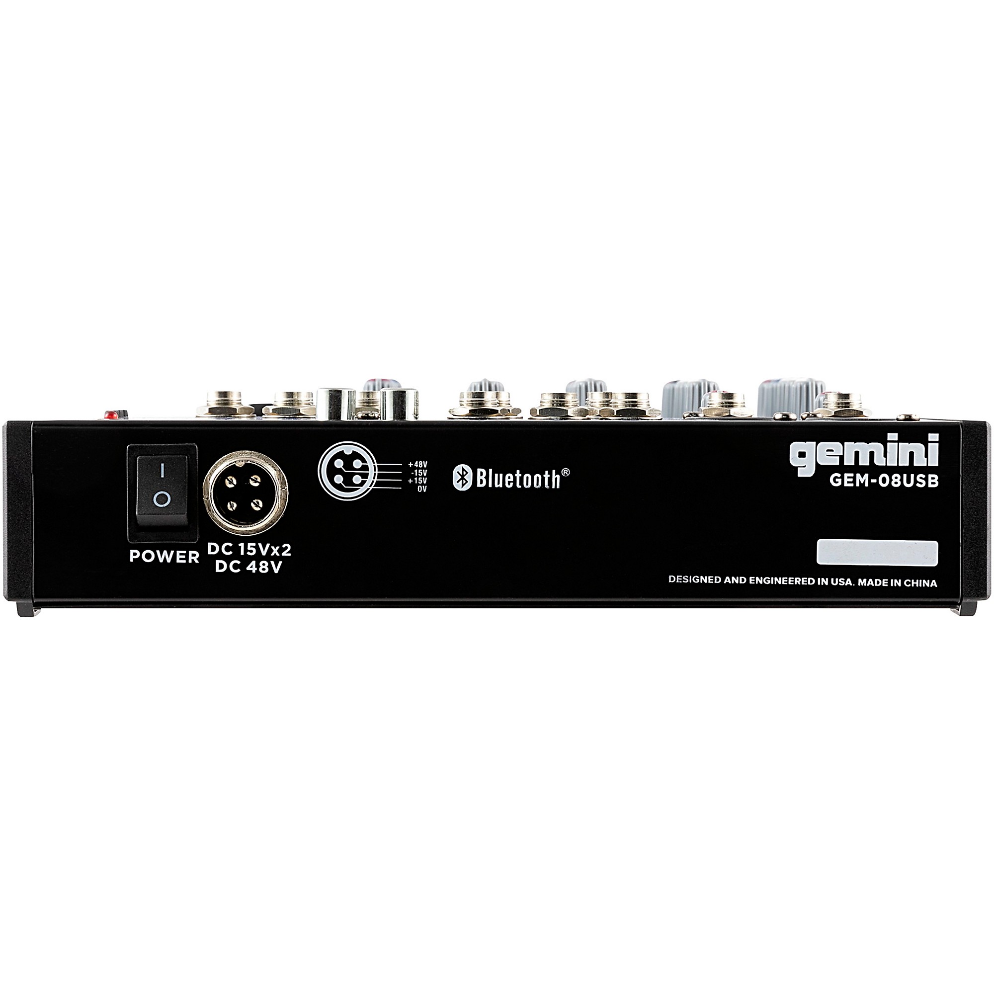 Gemini GEM-08 USB 8 Channel USB mixer With Bluetooth | Guitar Center