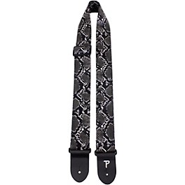 Perri's 2" Faux Snake Guitar Strap Snake Skin - Black 2 in. Perri's 2" Faux Snake Guitar Strap Snake Skin - Black 2 in.