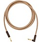 Fender Festival Pure Hemp Straight to Angle Instrument Cable 10 ft. Brown thumbnail