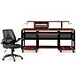 Studio RTA Producer Station Cherry and Mesh Managers Office Chair Bundle thumbnail