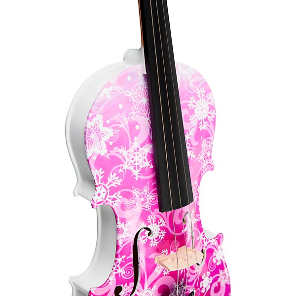 Open Box Rozanna's Violins Snowflake II Series Violin Outfit Level 1 1/4