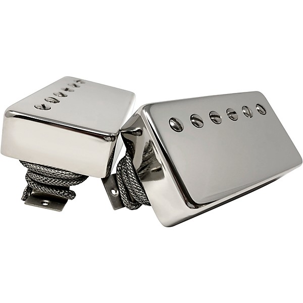 Sheptone Tribute PAF Style Humbucker Set with Nickel Covers Nickel Cover