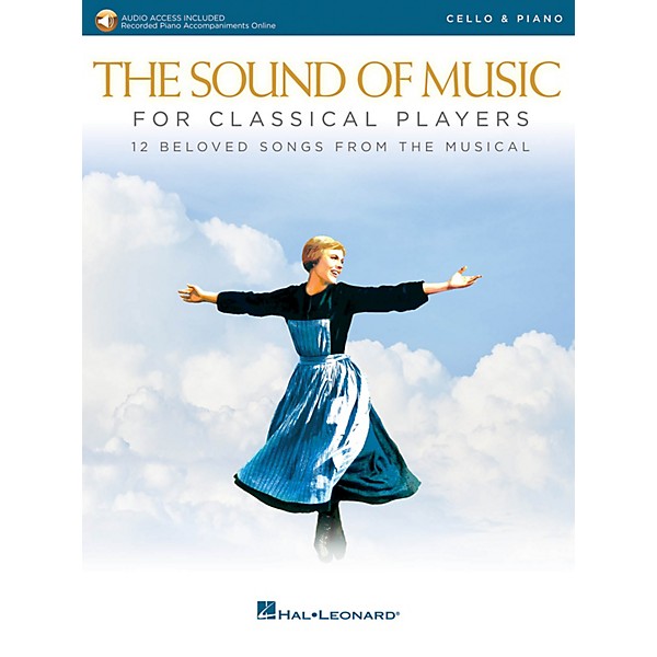 Hal Leonard The Sound of Music for Classical Players - Cello and Piano Book/Audio Online
