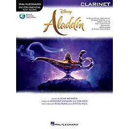 Hal Leonard Aladdin Instrumental Play-Along Series for Clarinet Book/Audio Online