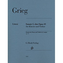 G. Henle Verlag Violin Sonata in G Major, Op. 13 for Violin and Piano