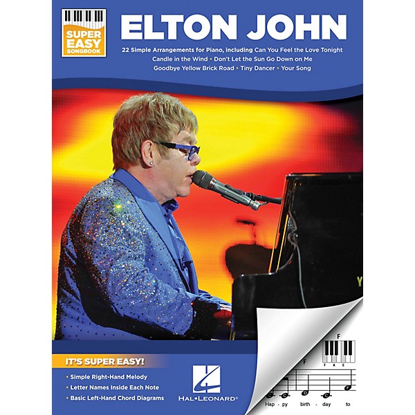 Hal Leonard Elton John - Super Easy Songbook