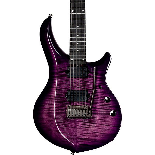 Open Box Sterling by Music Man Majesty with DiMarzio Pickups Electric Guitar Level 2 Majestic Purple 194744019609