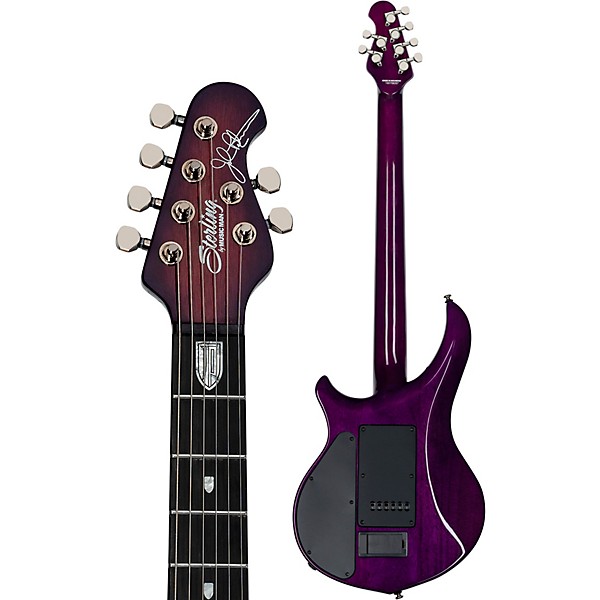 Open Box Sterling by Music Man Majesty with DiMarzio Pickups Electric Guitar Level 2 Majestic Purple 190839905741