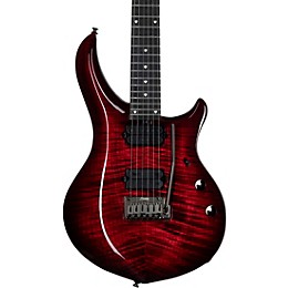 Open Box Sterling by Music Man Majesty with DiMarzio Pickups Electric Guitar Level 2 Royal Red 194744185724