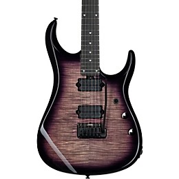 Open Box Sterling by Music Man JP150D John Petrucci Signature with DiMarzio Pickups Electric Guitar Level 2 Eminence Purple Flame 194744130304