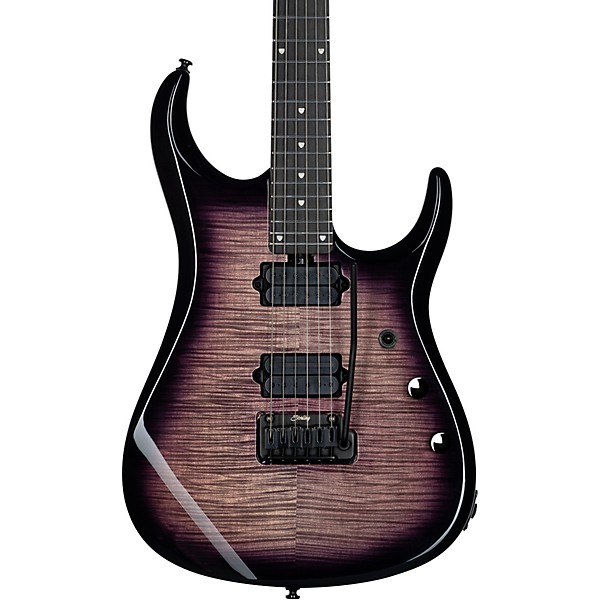 Sterling by Music Man JP150D John Petrucci Signature With DiMarzio Pickups Electric Guitar Eminence Purple Flame