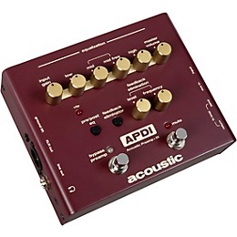 Open Box Acoustic APDI Acoustic Preamp and DI Pedal Level 2  197881134396