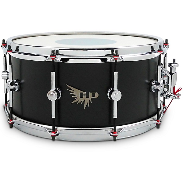 Hendrix Drums Player's Stave Series Maple Snare Drum 14 x 6.5 in. Satin Black
